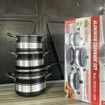 Hoffner Nonstick Cooking Pot Set – 4 pieces – HF – 801