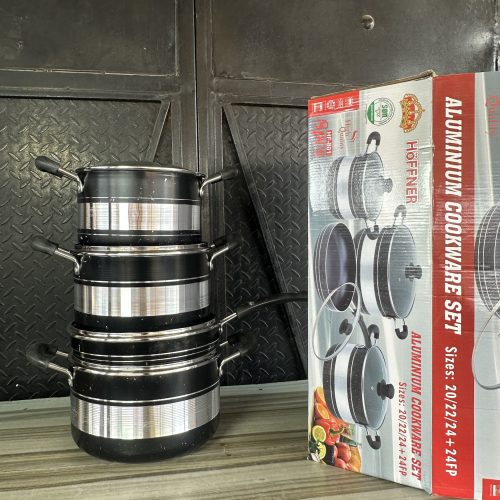 Hoffner Nonstick Cooking Pot Set – 4 pieces – HF – 801