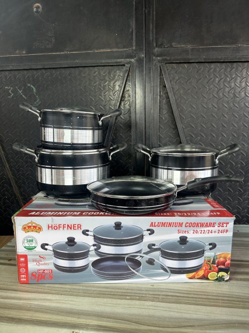 Hoffner Nonstick Cooking Pot Set – 4 pieces – HF – 801