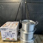 Hoffner Cooking Pot Set 3 pieces HF-3003