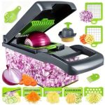 16 pcs multipurpose vegetable cuter- Slicer dicer