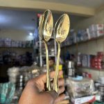 Golden Spoon (Gold plated eating spoon) - 1 piece
