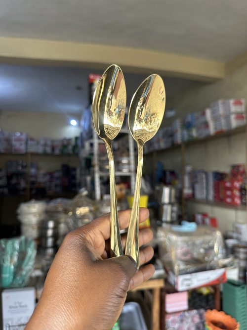 Golden Spoon (Gold plated eating spoon) - 1 piece