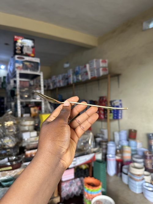 Golden Spoon (Gold plated eating spoon) - 1 piece