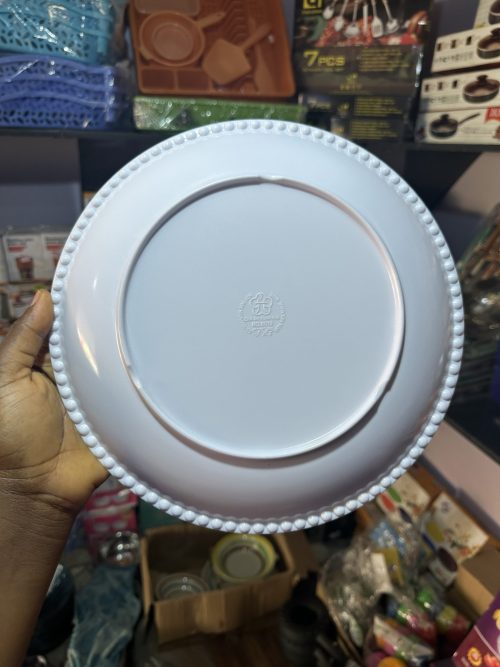 Unbreakable flat plate 8019- 1 piece