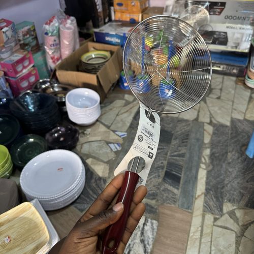 Cooking spoon perforated with seive -18#