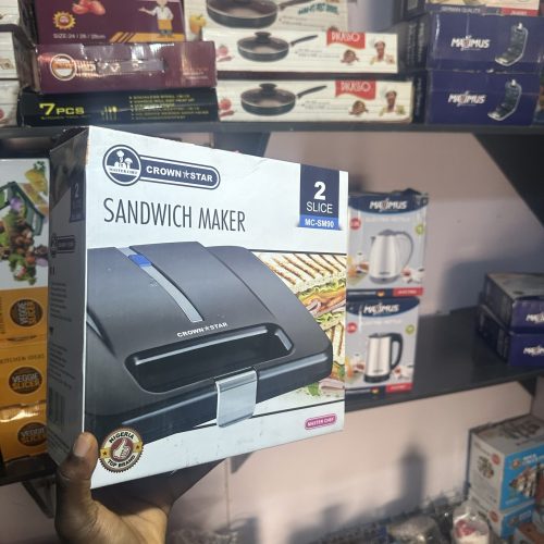 Electric toaster - 2 Slice Sandwich Maker Crownstar SM90