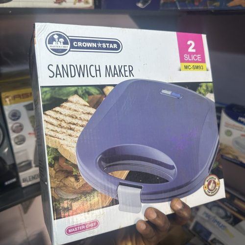 Electric toaster - 2 Slice Sandwich Maker Crownstar SM93