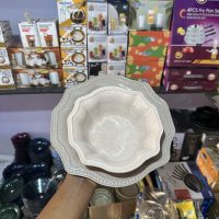 img_3274-3 Unbreakable Flat and Soup plate T4011-P10 & T4011-W7 - 1 piece each