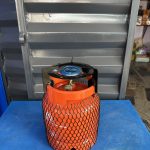 Amaze 3kg Gas cylinder with burner and black seater