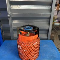 Amaze 3kg Gas cylinder with burner and black seater