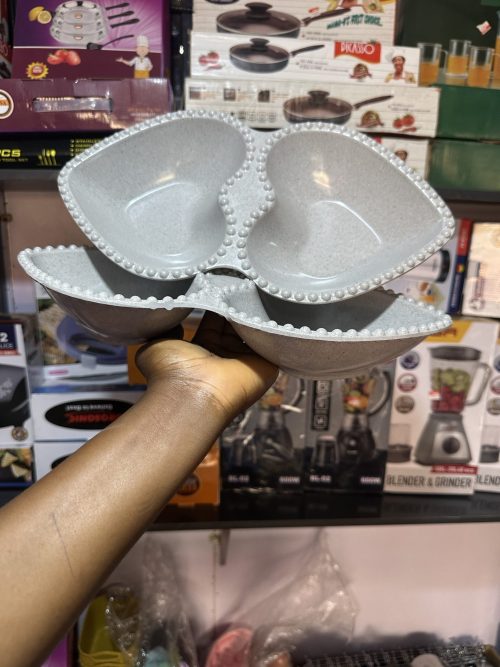 Unbreakable Double love bowl plate G2004 – 1 piece
