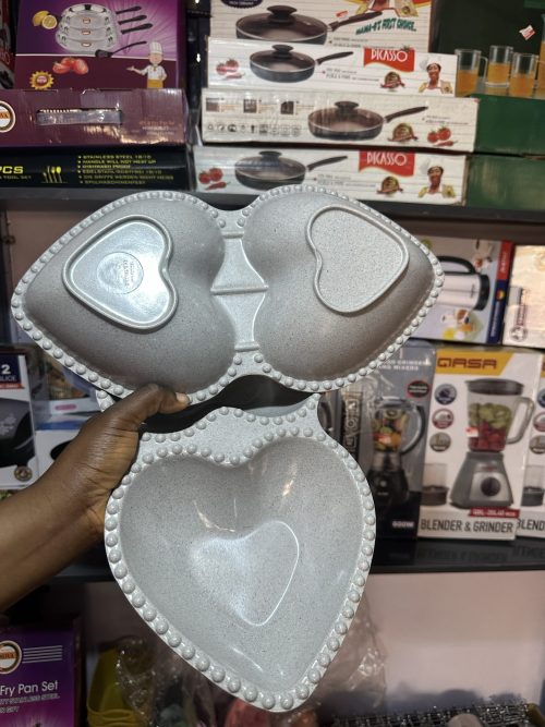Unbreakable Double love bowl plate G2004 – 1 piece