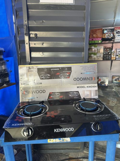 Kenwood Glass Table Double Burner with Auto Ignition - Infrared