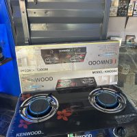 Kenwood Glass Table Double Burner with Auto Ignition - Infrared