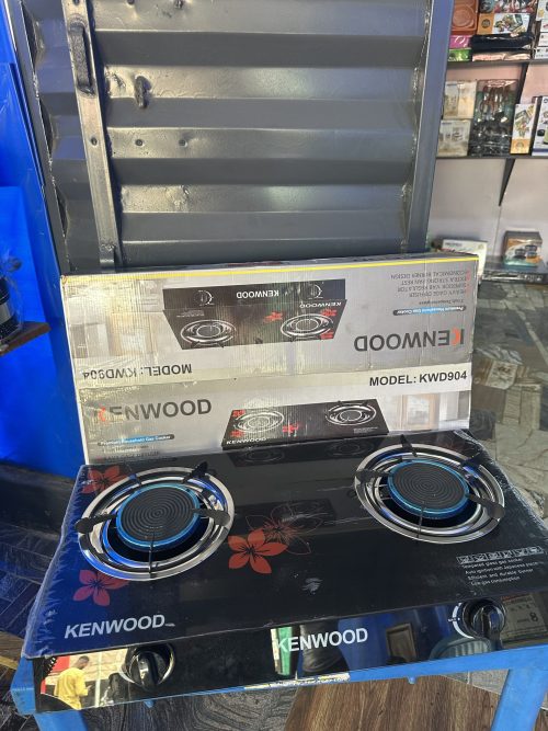 Kenwood Glass Table Double Burner with Auto Ignition - Infrared