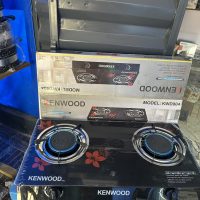 Kenwood Glass Table Double Burner with Auto Ignition - Infrared