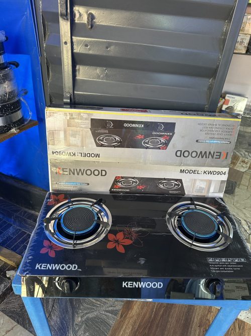 Kenwood Glass Table Double Burner with Auto Ignition - Infrared