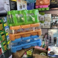 Plastic Spice rack with three compartments