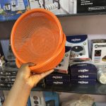 Plastic sieve orange - 1 piece