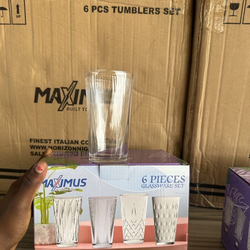 Maximus Glass cup -6 pieces MAX 217