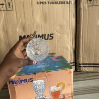 Maximus Glass cup  -6 pieces MAX 210