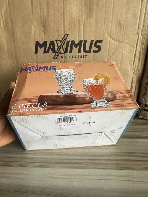Maximus Glass cup  -6 pieces MAX 210