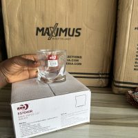 Deli Glass Cup Wave -6 pieces ES7040R