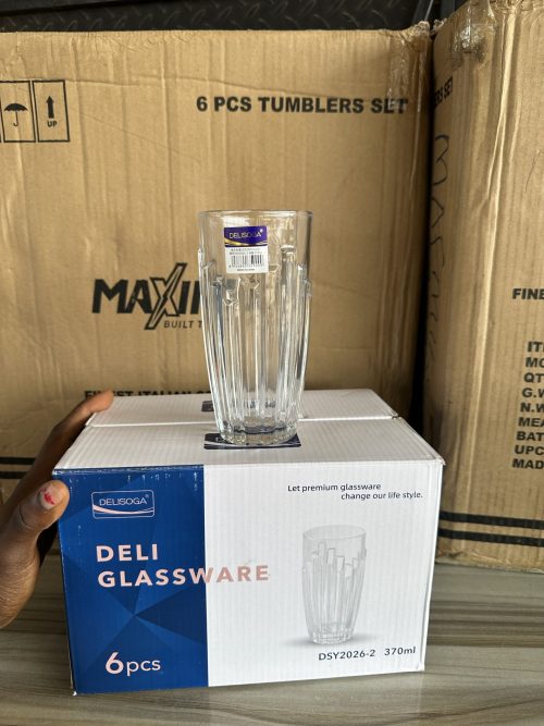 Delisoga Glass Cup 6 pieces-DSY2026-2