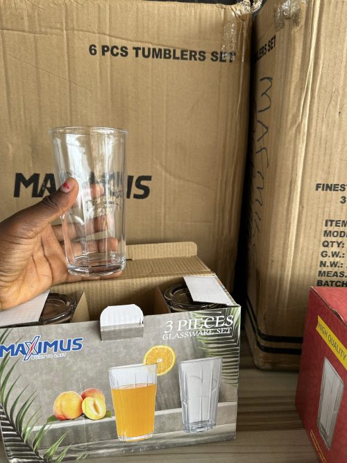 Maximus Glass cup -3 pieces MAX 300