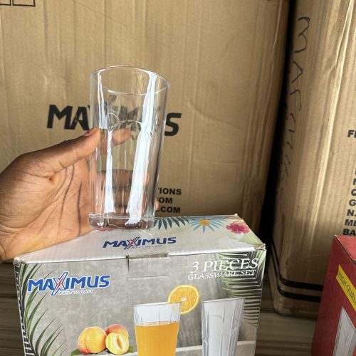 Maximus Glass cup -3 pieces MAX 300