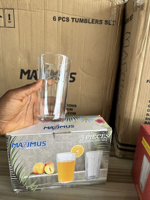 Maximus Glass cup -3 pieces MAX 300