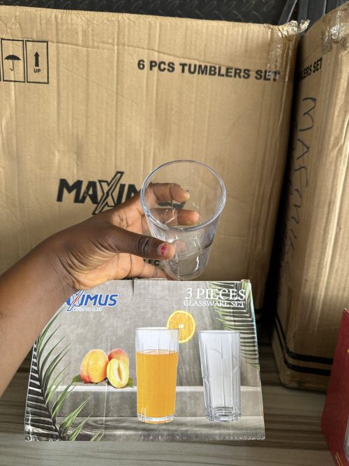Maximus Glass cup -3 pieces MAX 300