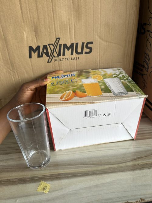Maximus Glass cup -6 pieces MAX 200