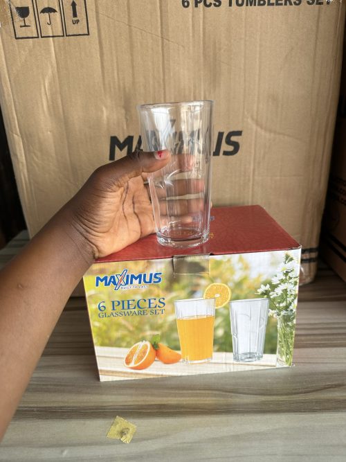 Maximus Glass cup -6 pieces MAX 200