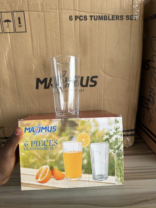 Maximus Glass cup -6 pieces MAX 200