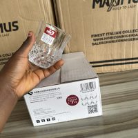 Deli Glass Cup Press Tumbler -6 pieces KB048-1