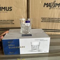 Delisoga Glass Cup 6 pieces-DSKB101-1