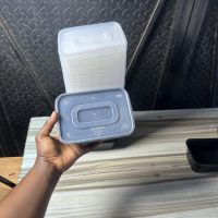 Camellia Plastic Disposable Takeaway 1000ml  - 50 pieces