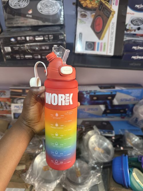 Water bottle Work Play with two openings- 1000ml