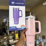 SMP Water Flask Vacuum Flask Straw Cup - 1200ml