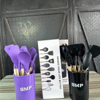 Silicone kitchenware set 12 pcs – Nonstick spoon