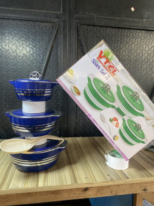 VTCL Spark Dish Set 3 -Insulated Casserole