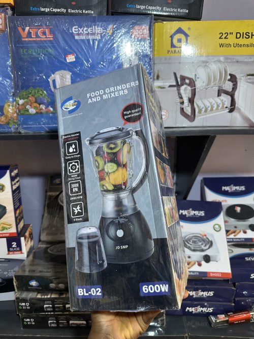 Electric Blender, Grinder and Mixer SMP BL-02 – 600watts