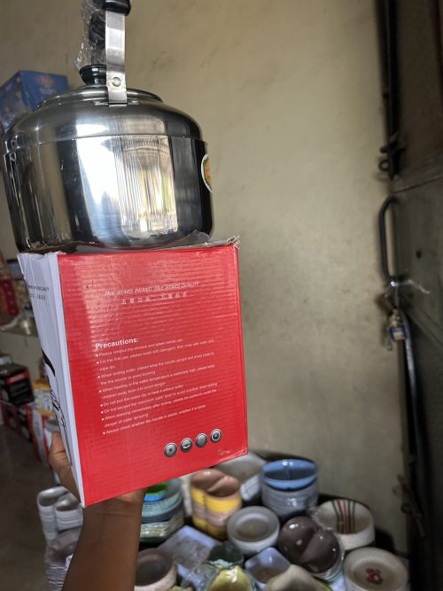 Stainless Whistling Kettle - 6 Liters