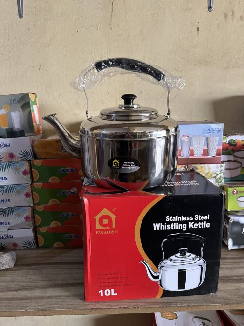 Stainless Whistling Kettle - 10 Liters