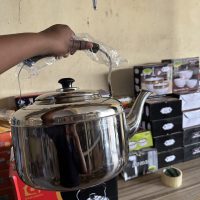 Stainless Whistling Kettle - 10 Liters