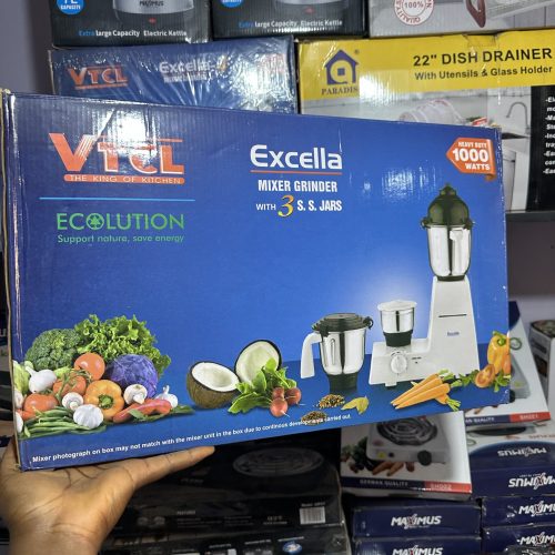 VTCL Excella BLender with 3 cups – 1000Watts