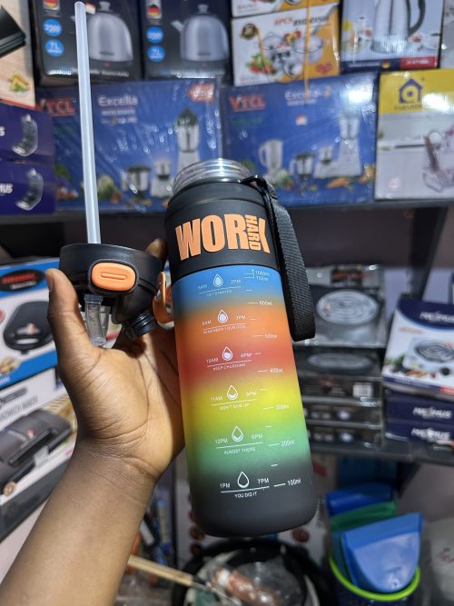 Water bottle Work Play with two openings- 1000ml