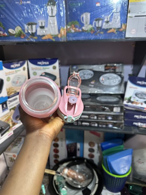 Water Bottle Pretty with Straw - 1000ml